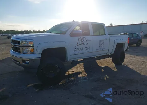 2014 Chevrolet Silverado 1500 2Lz из США, поврежденный, VIN 3GCUKSEC3EG101160